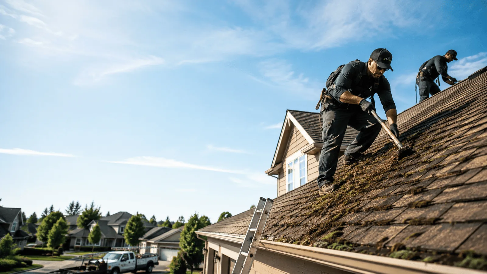 Roof Moss Removal in Calvert, TX near me